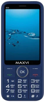 Мобильный телефон maxvi b35 blue