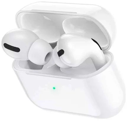 Наушники bluetooth tws с микрофоном hoco ew04 plus (airpods pro) white