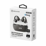 Наушники bluetooth tws с микрофоном breaking bt 04 clips black