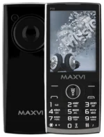 Мобильный телефон maxvi p19 black