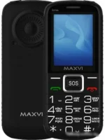 Мобильный телефон maxvi b21ds black