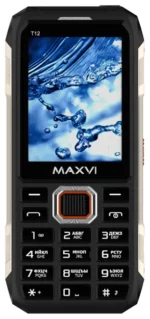 Мобильный телефон maxvi t12 black