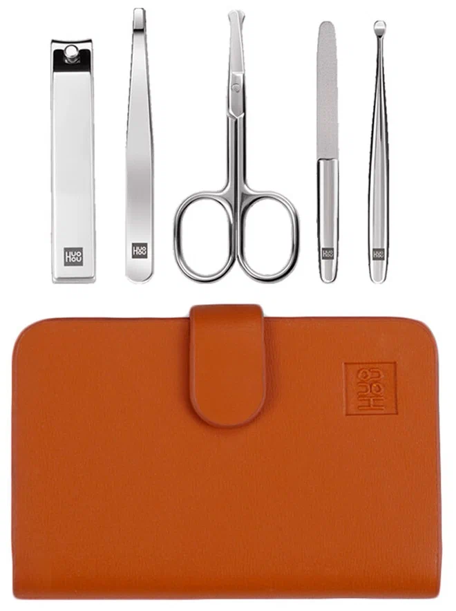Маникюрный набор xiaomi huohou stainless steel nail clippers set (hu0061) Маникюрный набор xiaomi huohou stainless steel nail clippers set (hu0061)