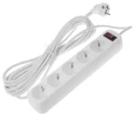 Сетевой фильтр smartbuy sbsp 5 50w, 5м, 5 розеток, 3500Вт white