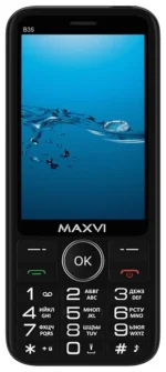 Мобильный телефон maxvi b35 black