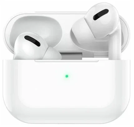 Наушники bluetooth tws с микрофоном hoco ew04 plus (airpods pro) white