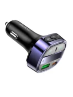 fm модулятор/АЗУ hoco e70 1usb 3a qc 3.0 + pd30w