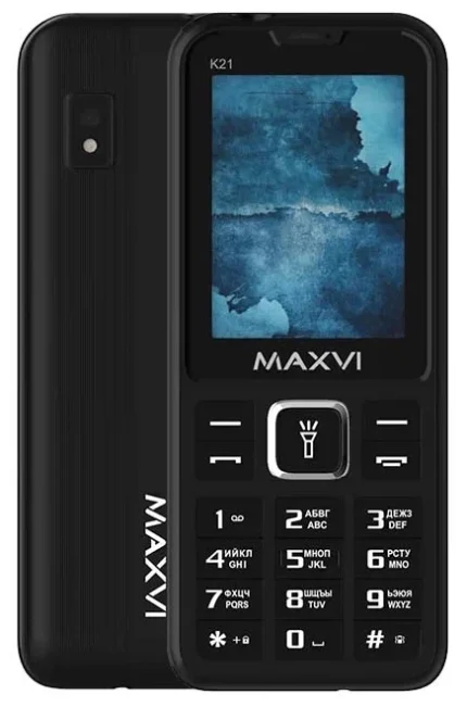 Мобильный телефон maxvi k21 black