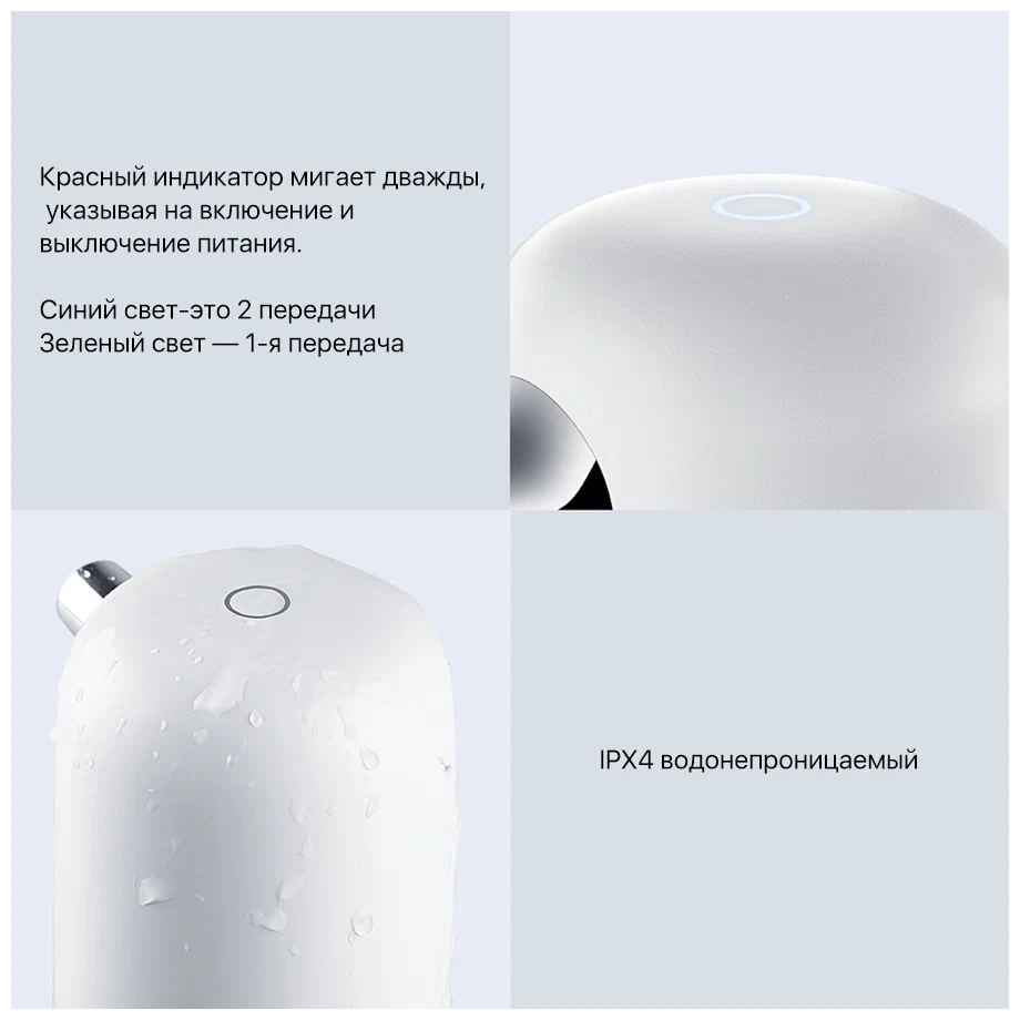 Мыльница сенсорная xiaomi enchen coco clean white