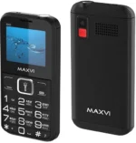 Мобильный телефон maxvi b200 black