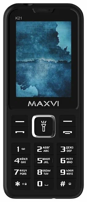 Мобильный телефон maxvi k21 black