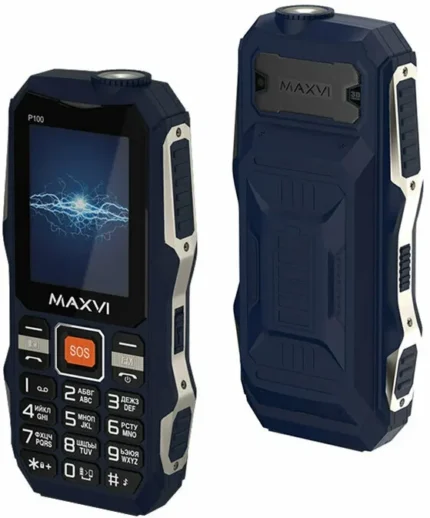 Мобильный телефон maxvi p100 black