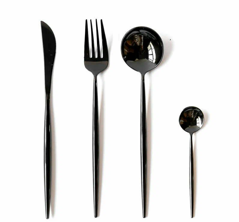 Набор столовых приборов xiaomi maison maxx black Набор столовых приборов xiaomi maison maxx black