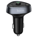 fm модулятор/АЗУ hoco e51 2usb+type c 3.1a