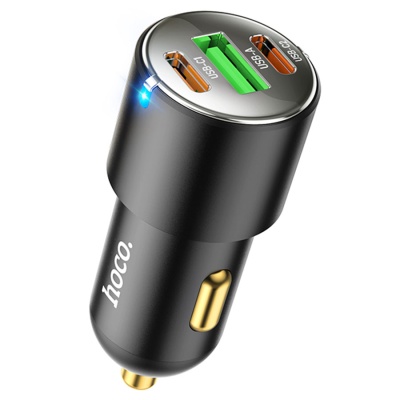 АЗУ hoco nz6 2pd20+20w + 1usb qc3.0 adapter black