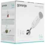 Блендер погружной gorenje (hbc564qw) white