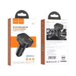fm модулятор/АЗУ hoco e59 1usb 3.1a+1usb qc 3.0