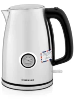 Чайник brayer (br1022) metal silver