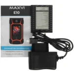 Мобильный телефон maxvi e10 black