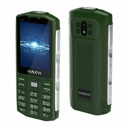 Мобильный телефон maxvi p101 green