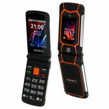 Мобильный телефон maxvi e10 orange