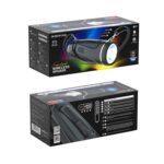 Колонка мультимедийная borofone br7 + фонарь black