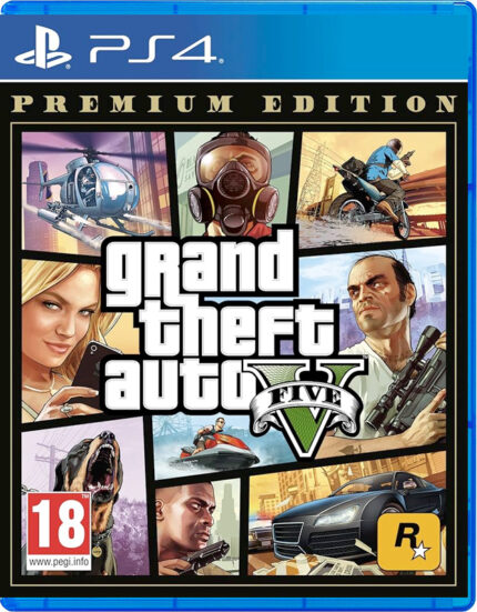 Игра для ps4 grand theft auto v premium edition (Русские субтитры)