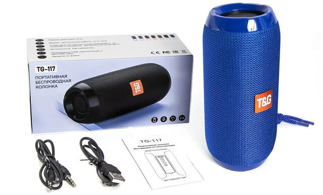 Колонка мультимедийная jbl tg 117 (c) blue