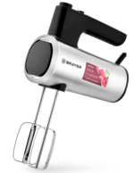 Миксер brayer (br1306) black/silver