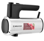 Миксер brayer (br1306) black/silver