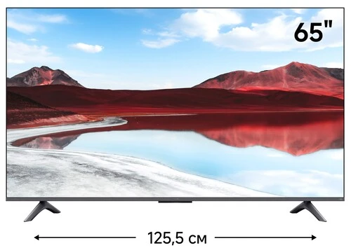 Телевизор xiaomi mi tv a pro 65" 2025 (l65ma sru) black