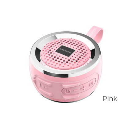 Колонка мультимедийная borofone br2 pink
