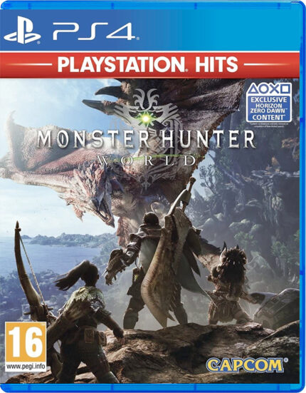 Игра для ps4 monster hunter world standard edition (Русские субтитры)