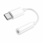 Адаптер Hoco LS35 USB-C/3.5мм белый — изображение 4