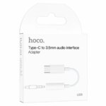 Адаптер Hoco LS35 USB-C/3.5мм белый — изображение 5