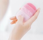 Аппарат для ультразвуковой чистки лица Xiaomi InFace Electronic Sonic Beauty Facial MS2000Pro Blue — изображение 4