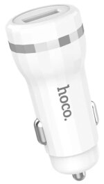 АЗУ Hoco Z27A 1USB 3.0A Quick Charge 3.0 adapter White
