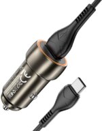 АЗУ Hoco Z46 1USB 3.0A QC 3.0 Type-C Серый — изображение 3