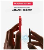 Картхолдер магнитный с подставкой Magsafe Apple зелёный — изображение 2