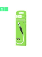 Дата-кабель Denmen D18V Magnetic БПД USB/MicroUSB 1м белый — изображение 3