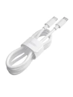 Дата-кабель Hoco X51 USB-C/USB-C 100W 1м белый — изображение 4