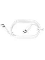 Дата-кабель Hoco X51 USB-C/USB-C 100W 1м белый — изображение 6