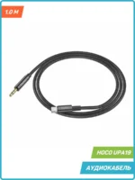 Кабель Hoco AUX-Type-C UPA19 1m Black