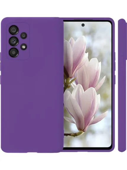 Накладка силикон PRC SoftTouch Samsung A53 Light Violet