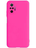 Накладка силикон PRC SoftTouch Xiaomi Redmi Note 10 Pro светло-розовый — изображение 4
