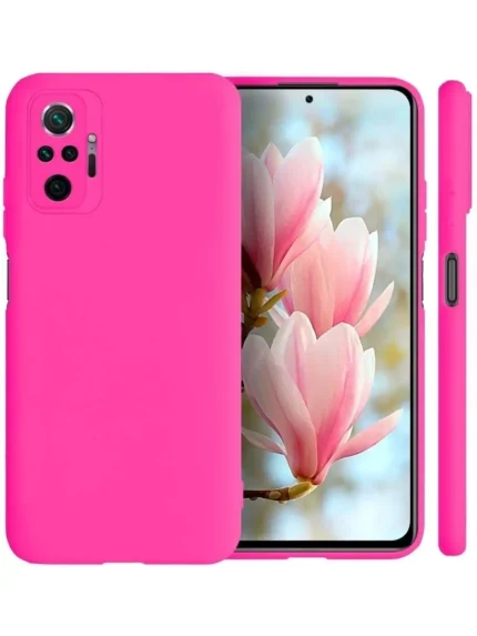 Накладка силикон PRC SoftTouch Xiaomi Redmi Note 10 PRO Light Pink