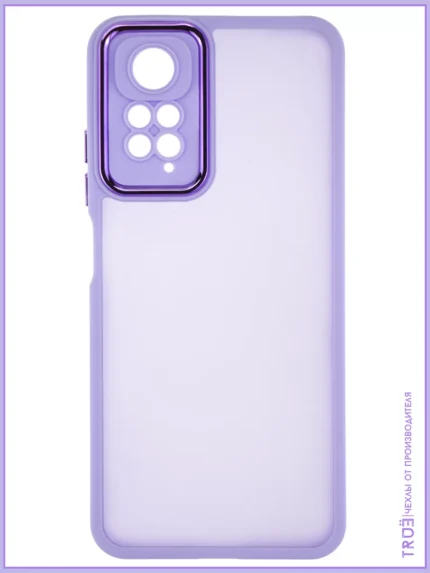 Накладка силикон/пластик PRC Armor Xiaomi Redmi Note 11 4G/11S 4G с подставкой Red