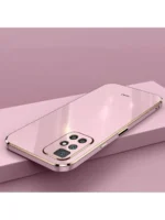 Накладка силикон/пластик PRC матовая с цветными краями Xiaomi Redmi 10 зелёный — изображение 12