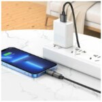 Адаптер OTG Hoco UA17 Lightning/USB-C чёрный — изображение 3
