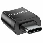 Адаптер OTG Hoco UA17 USB-C/USB чёрный — изображение 3